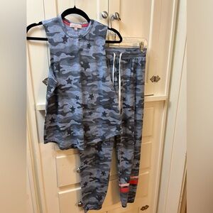 PJ Salvage starlight tank & joggers. Size XS excellent shape. Only a few times.